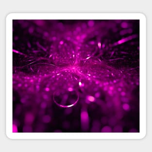 Digital Design - Purple Floral Sticker